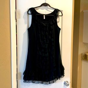 Great black dress!  Dress it up or down.